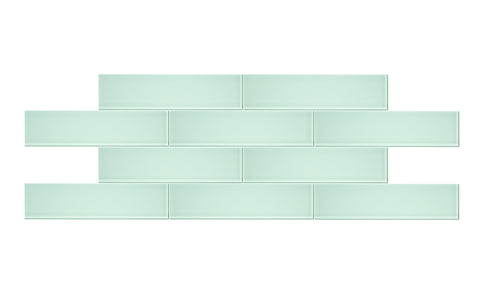 Seafoam 3x12 Glass Subway Tile